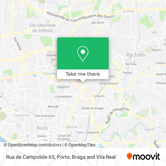 Rua de Campolide 65 mapa