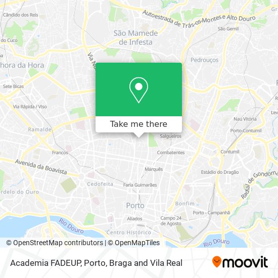 Academia FADEUP map