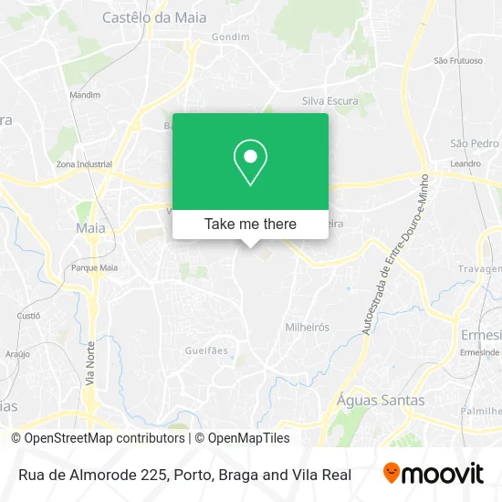 Rua de Almorode 225 map