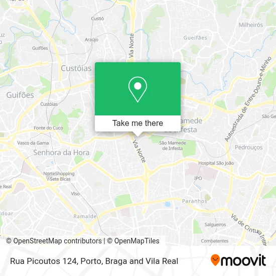 Rua Picoutos 124 map