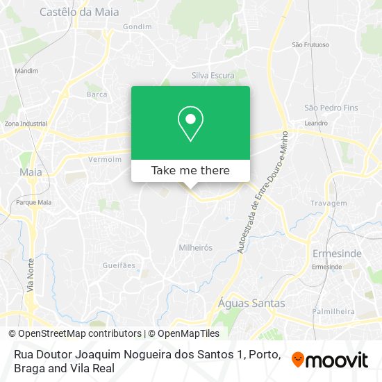 Rua Doutor Joaquim Nogueira dos Santos 1 map