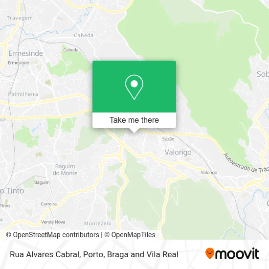 Rua Alvares Cabral map