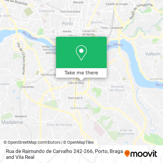 Rua de Raimundo de Carvalho 242-266 map