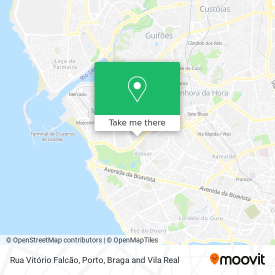 Rua Vitório Falcão map
