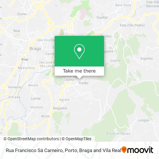Rua Francisco Sá Carneiro map