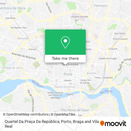 Quartel Da Praça Da República map