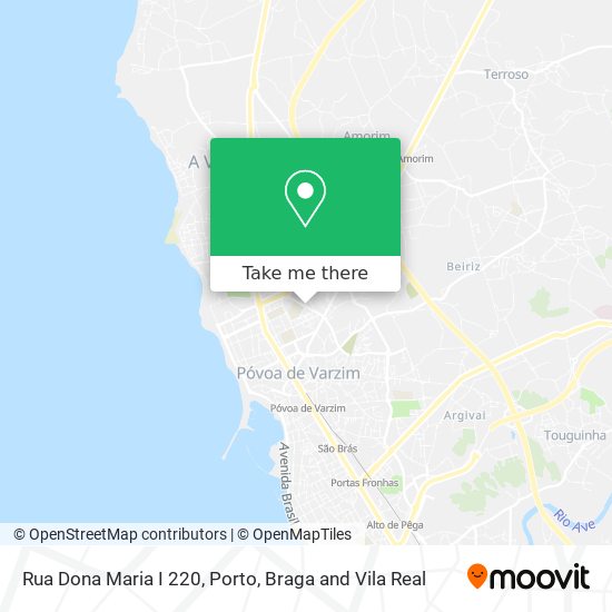 Rua Dona Maria I 220 map