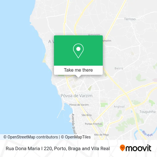 Rua Dona Maria I 220 map