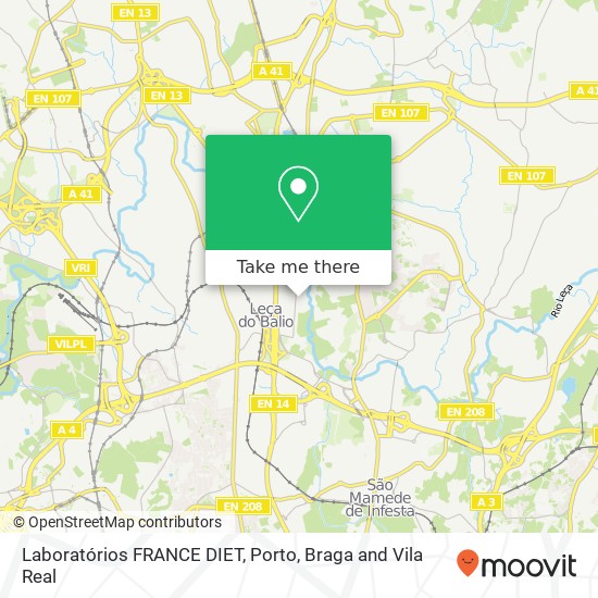 Laboratórios FRANCE DIET map
