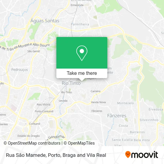 Rua São Mamede map
