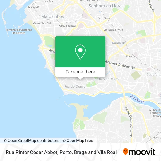 Rua Pintor César Abbot map