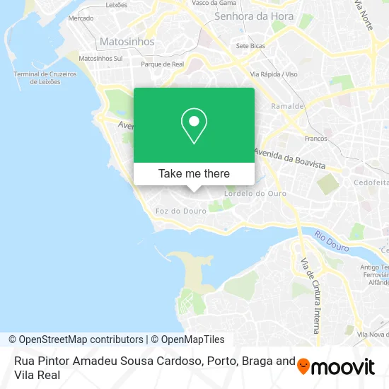 Rua Pintor Amadeu Sousa Cardoso map