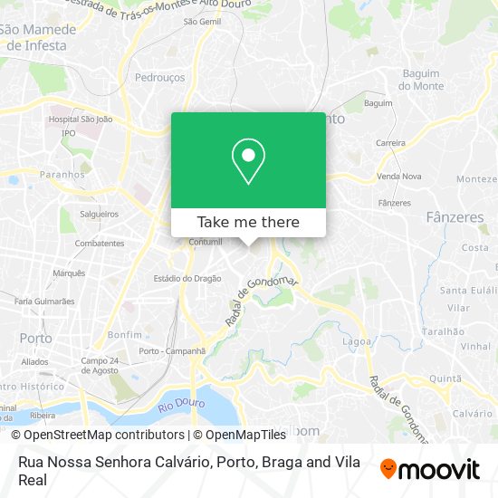 Rua Nossa Senhora Calvário map