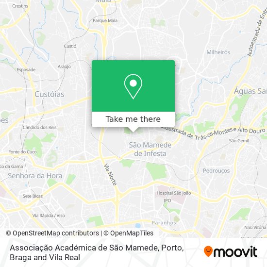 Associação Académica de São Mamede map
