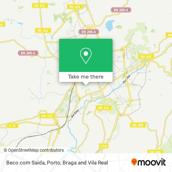 Beco com Saida map