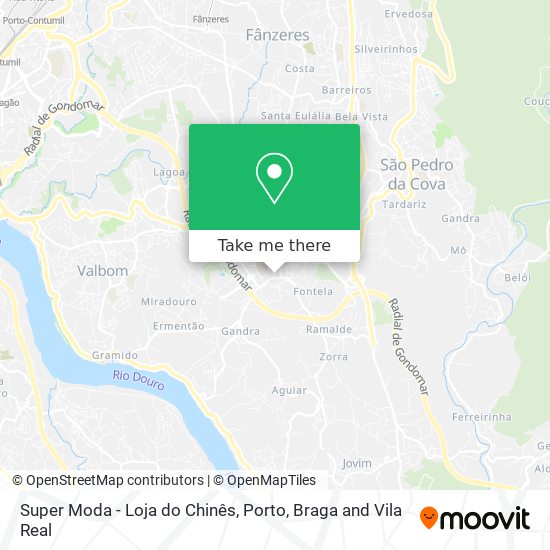 Super Moda - Loja do Chinês map