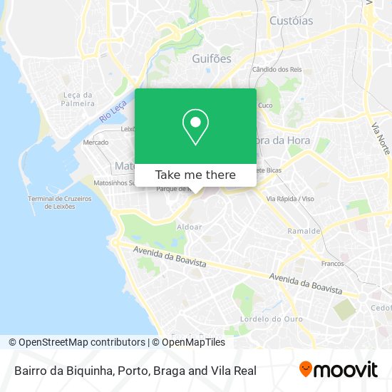 Bairro da Biquinha map