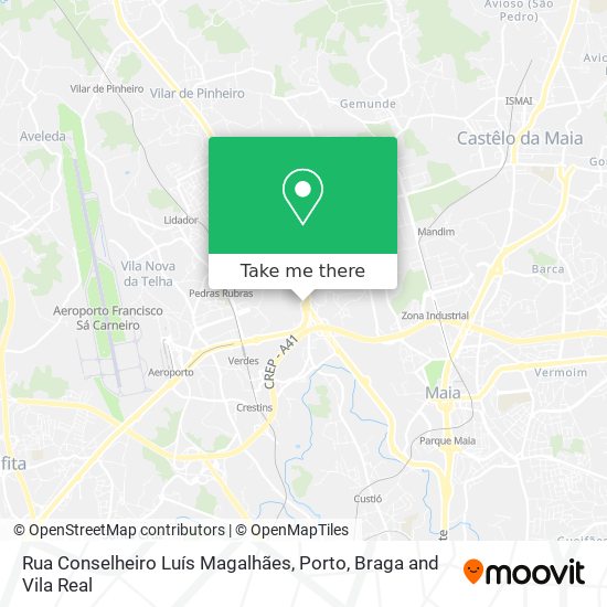 Rua Conselheiro Luís Magalhães map