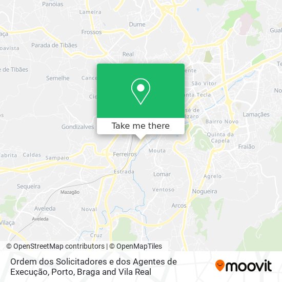 Ordem dos Solicitadores e dos Agentes de Execução map