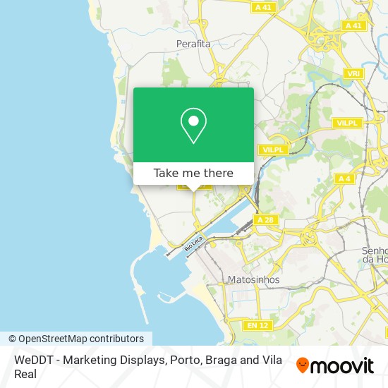 WeDDT - Marketing Displays map