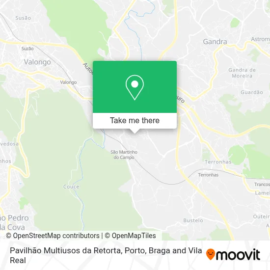 Pavilhão Multiusos da Retorta map