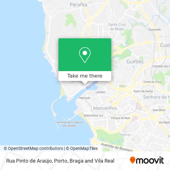 Rua Pinto de Araújo map