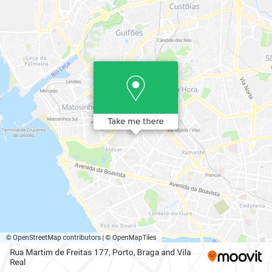 Rua Martim de Freitas 177 mapa