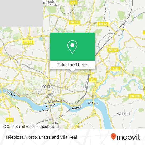 Telepizza map