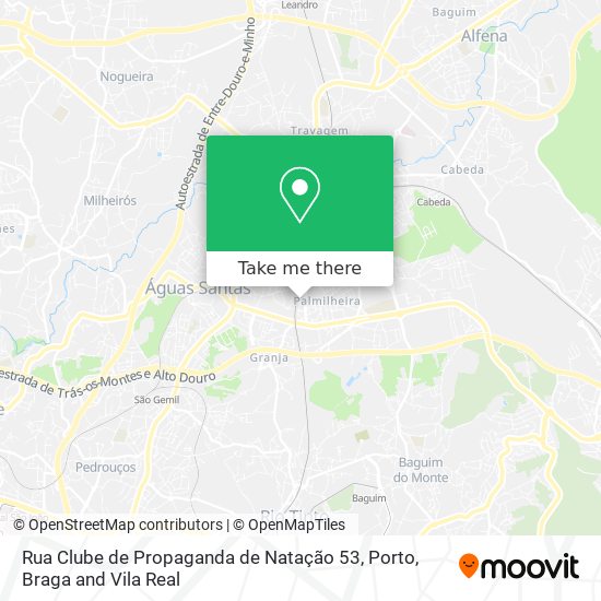 Rua Clube de Propaganda de Natação 53 map