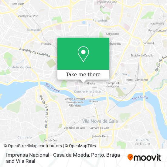 Imprensa Nacional - Casa da Moeda map