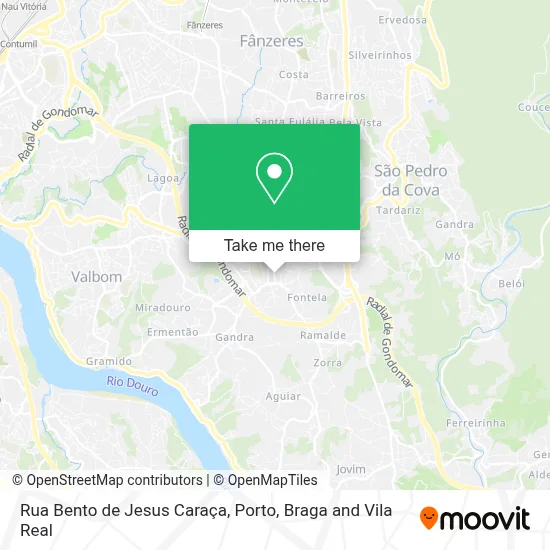 Rua Bento de Jesus Caraça map