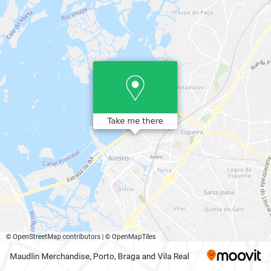 Maudlin Merchandise mapa