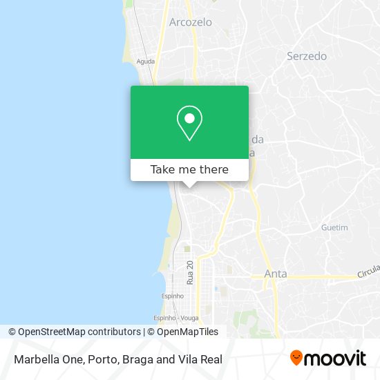 Marbella One map