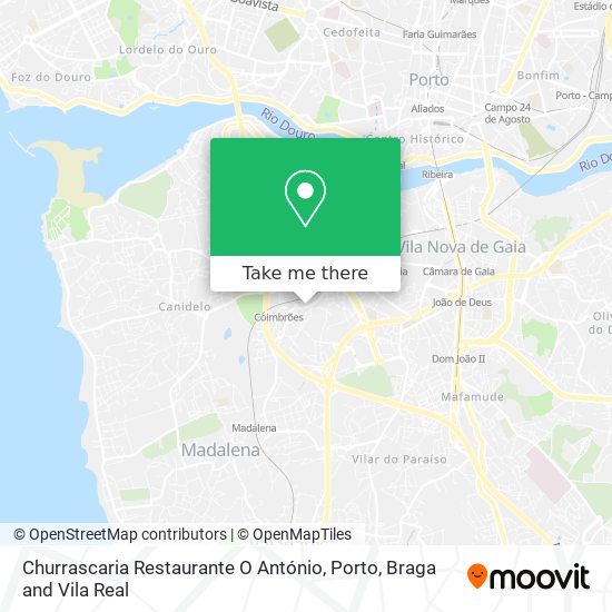 Churrascaria Restaurante O António map