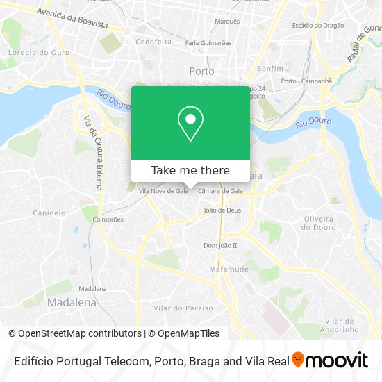 Edifício Portugal Telecom map