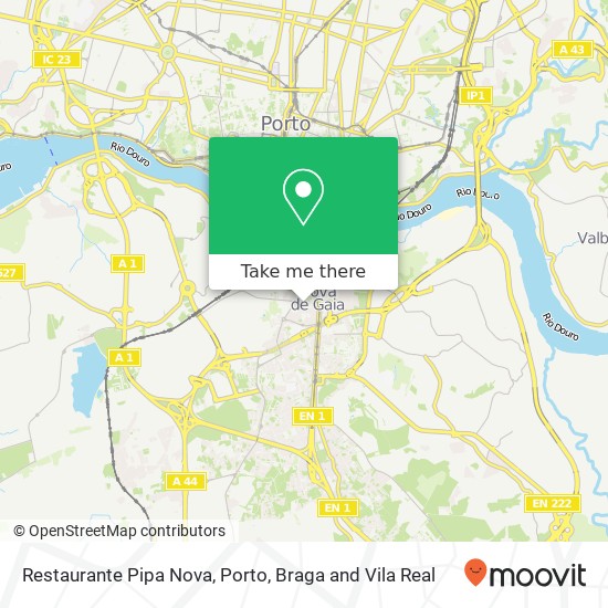 Restaurante Pipa Nova map