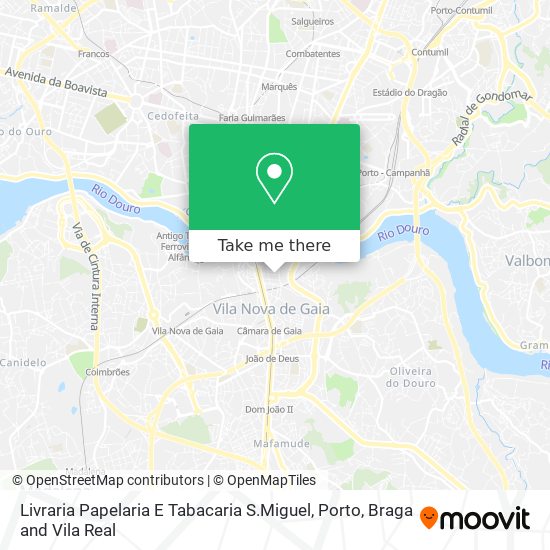 Livraria Papelaria E Tabacaria S.Miguel map