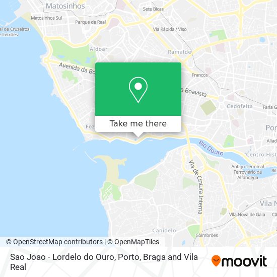 Sao Joao - Lordelo do Ouro map