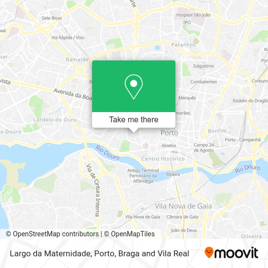 Largo da Maternidade map