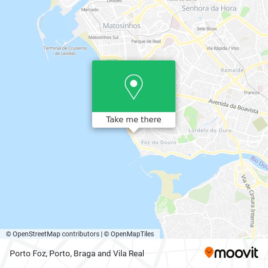 Porto Foz map