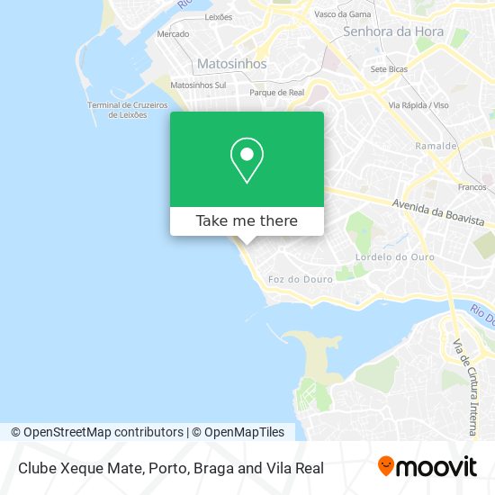 Clube Xeque Mate map