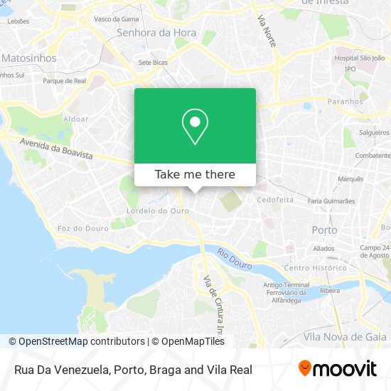 Rua Da Venezuela map