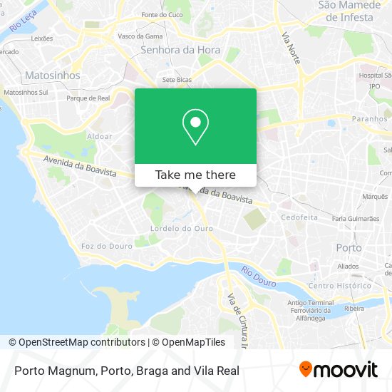 Porto Magnum map