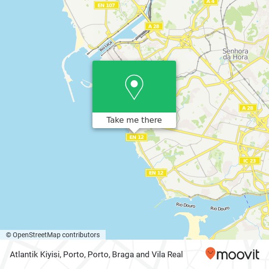 Atlantik Kiyisi, Porto map