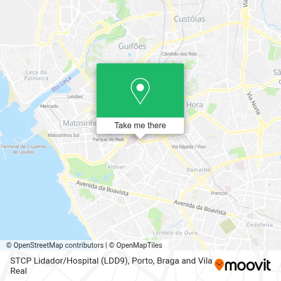 STCP Lidador/Hospital (LDD9) map