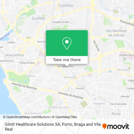 Glintt Healthcare Solutions SA map