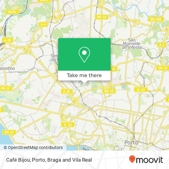 Café Bijou map