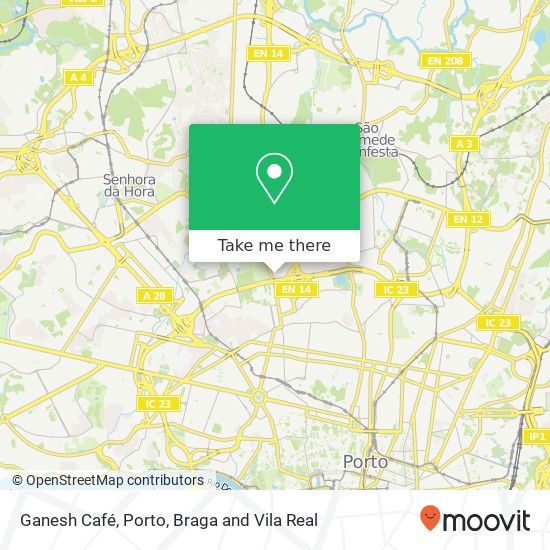 Ganesh Café map