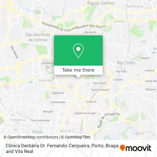 Clinica Dentária Dr. Fernando Cerqueira map