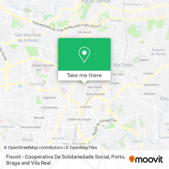 Fisoot - Cooperativa De Solidariedade Social map